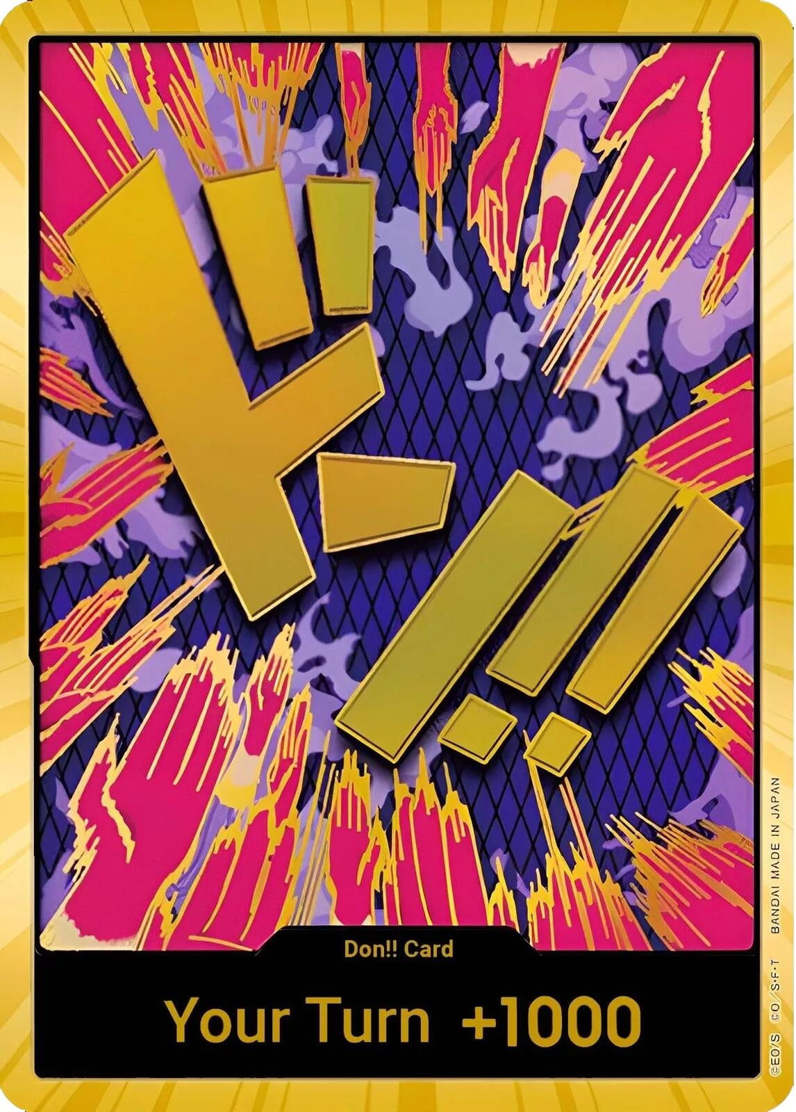 Image for DON!! Card (Ivankov) (Gold) (PRB-01) - One Piece Card Game