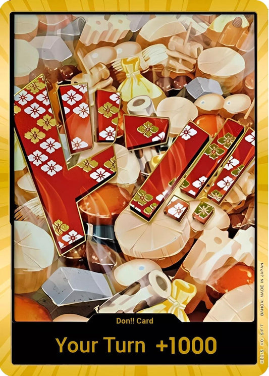 Image for DON!! Card (Oden) (Gold) (PRB-01) - One Piece Card Game