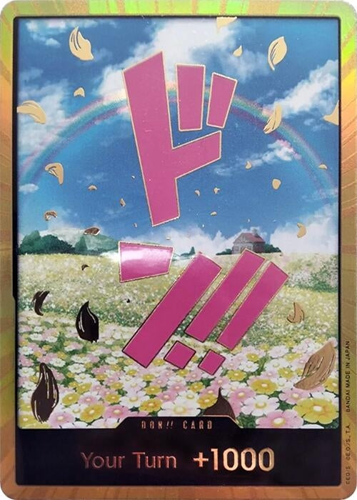 Image for DON!! Card (Rebecca) (Gold) (PRB-01) - One Piece Card Game