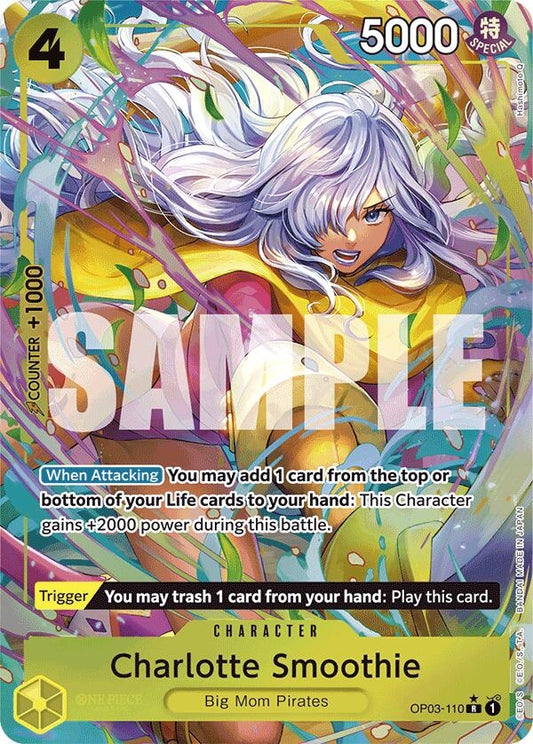Image for Charlotte Smoothie (Alternate Art) (OP03-110) (PRB-01) - One Piece Card Game