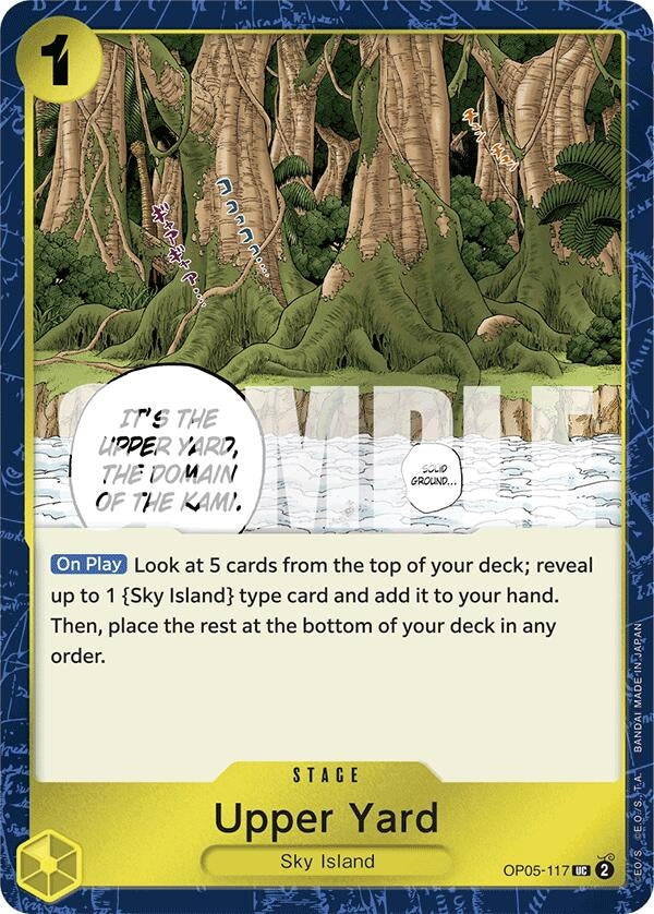 Image for Upper Yard (Jolly Roger Foil) (OP05-117) (PRB-01) - One Piece Card Game
