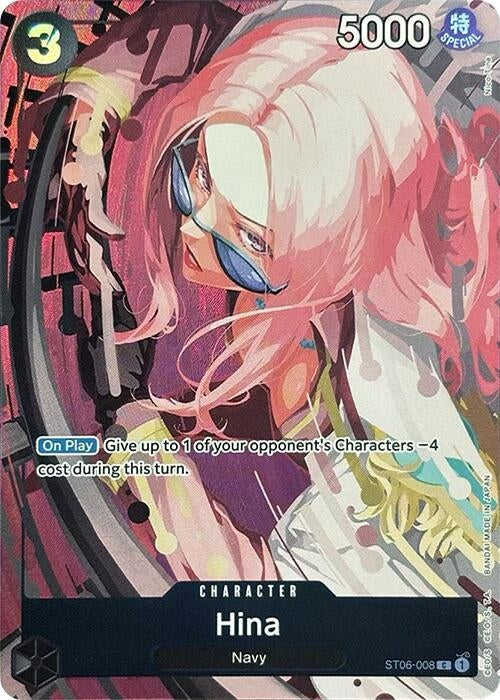 Image for Hina (Premium Card Collection -Best Selection Vol. 2-) (ST06-008) (OP-PR) - One Piece Card Game