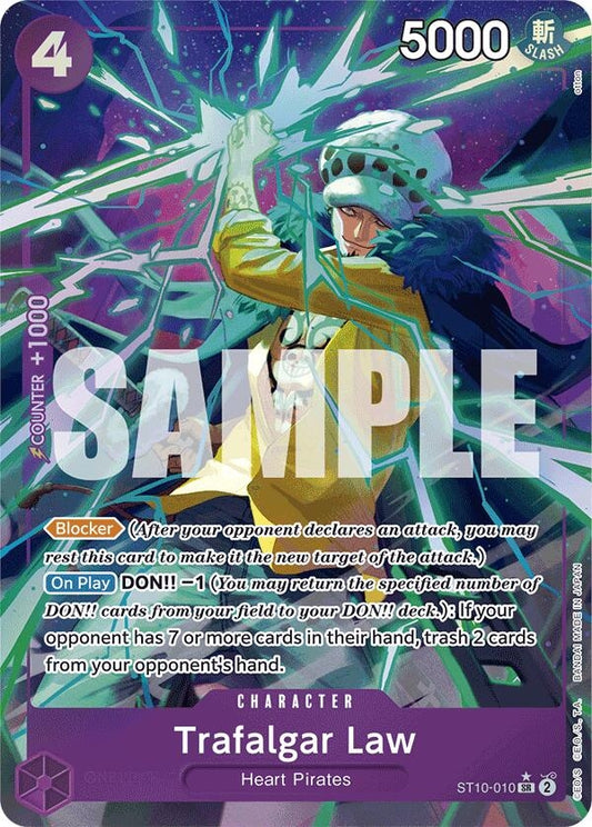 Image for Trafalgar Law (ST10-010) (Alternate Art) (ST10-010) (PRB-01) - One Piece Card Game