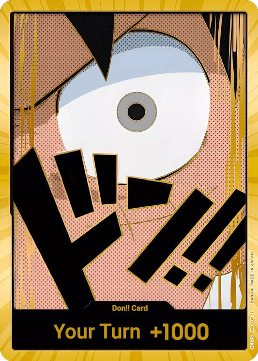 Image for DON!! Card (Luffy) (Gold) (PRB-01) - One Piece Card Game