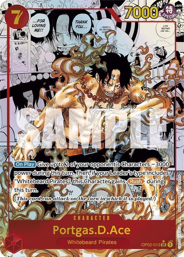 Image for Portgas.D.Ace (Manga) (OP02-013) (PRB-01) - One Piece Card Game