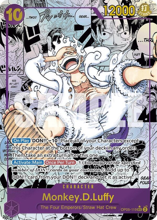 Image for Monkey.D.Luffy (OP05-119) (Manga) (OP05-119) (PRB-01) - One Piece Card Game