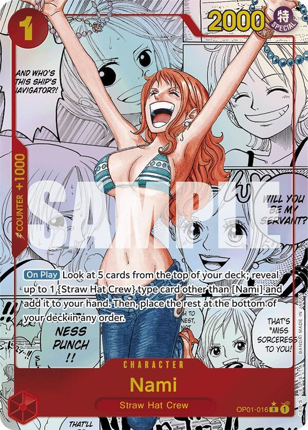 Image for Nami (OP01-016) (Manga) (OP01-016) (PRB-01) - One Piece Card Game