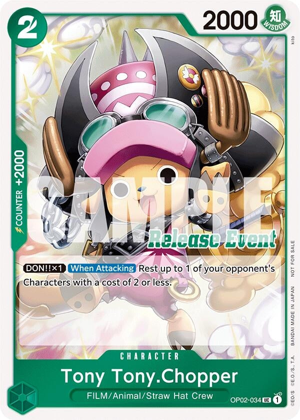 Image for Tony Tony.Chopper (ST15 - ST20 Release Event Winner Pack) (OP02-034) (OP-PR) - One Piece Card Game