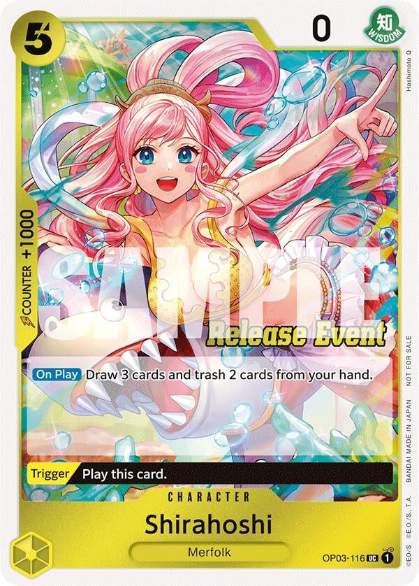 Image for Shirahoshi (ST15 - ST20 Release Event Winner Pack) (OP03-116) (OP-PR) - One Piece Card Game