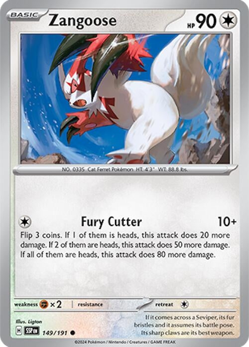 Zangoose (149/191) (SSP)