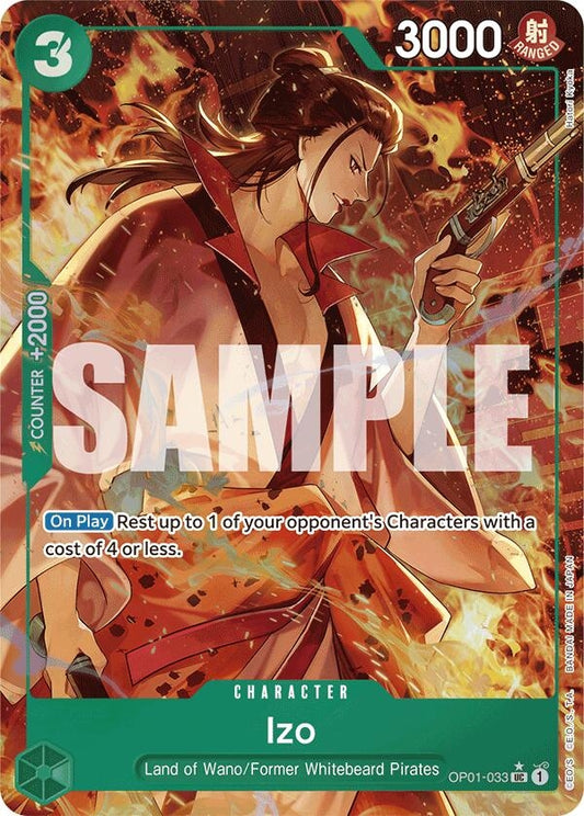 Image for Izo (OP01-033) (Alternate Art) (OP01-033) (PRB-01) - One Piece Card Game