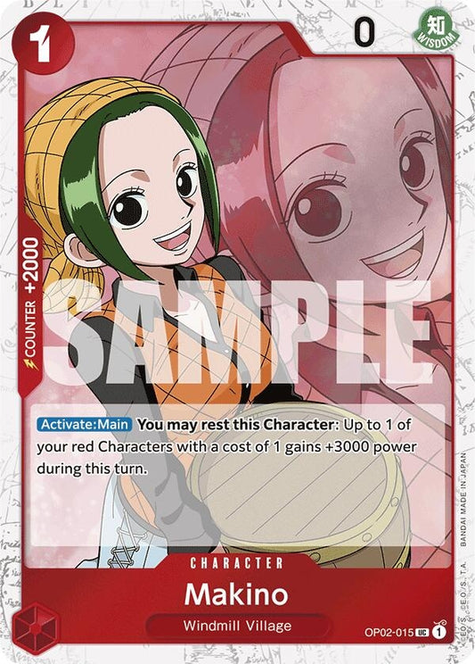 Image for Makino (Jolly Roger Foil) (OP02-015) (PRB-01) - One Piece Card Game