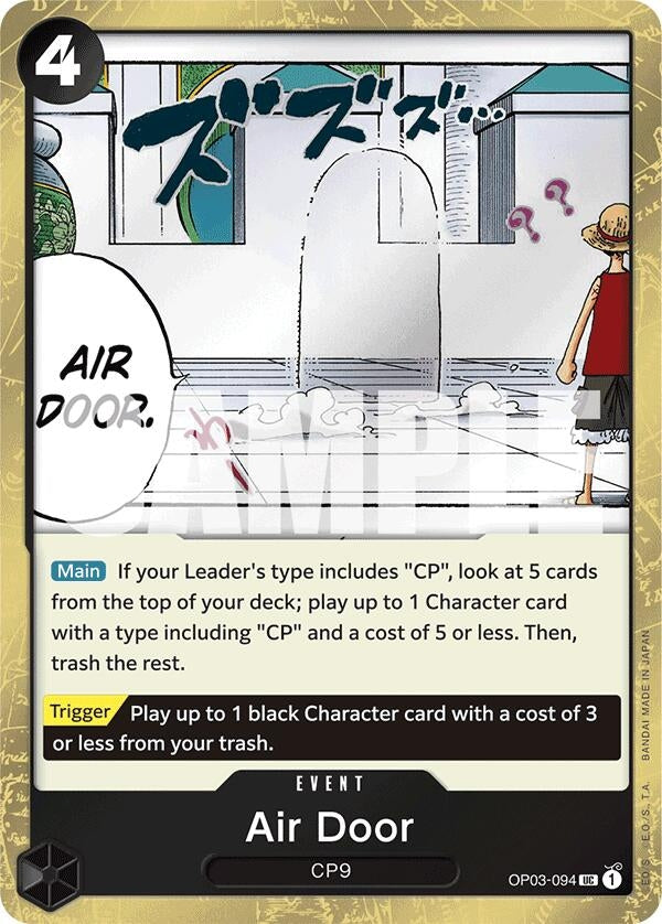 Image for Air Door (Jolly Roger Foil) (OP03-094) (PRB-01) - One Piece Card Game