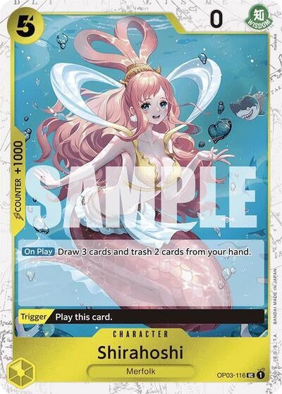 Image for Shirahoshi (OP03-116) (Jolly Roger Foil) (OP03-116) (PRB-01) - One Piece Card Game