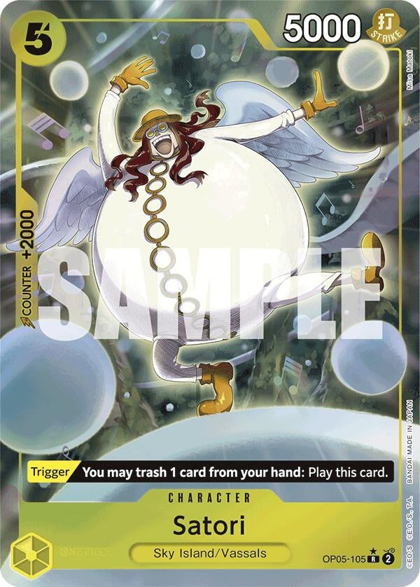 Image for Satori (Full Art) (OP05-105) (PRB-01) - One Piece Card Game