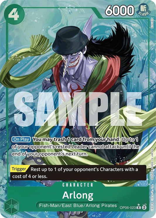 Image for Arlong (Alternate Art) (OP06-023) (PRB-01) - One Piece Card Game