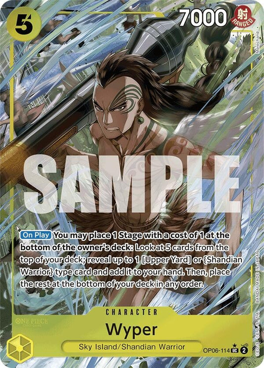 Image for Wyper (Full Art) (OP06-114) (PRB-01) - One Piece Card Game