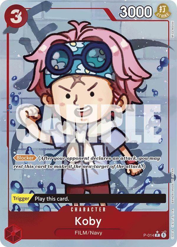 Image for Koby (Full Art) (P-014) (PRB-01) - One Piece Card Game