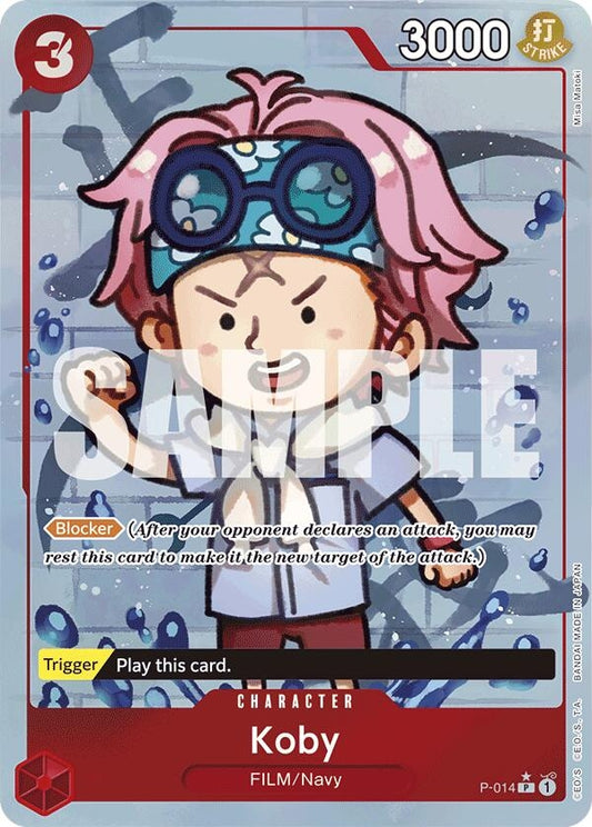 Image for Koby (Full Art) (P-014) (PRB-01) - One Piece Card Game