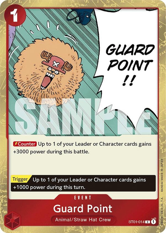 Image for Guard Point (Jolly Roger Foil) (ST01-014) (PRB-01) - One Piece Card Game