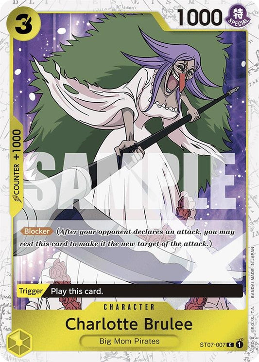 Image for Charlotte Brulee (Jolly Roger Foil) (ST07-007) (PRB-01) - One Piece Card Game