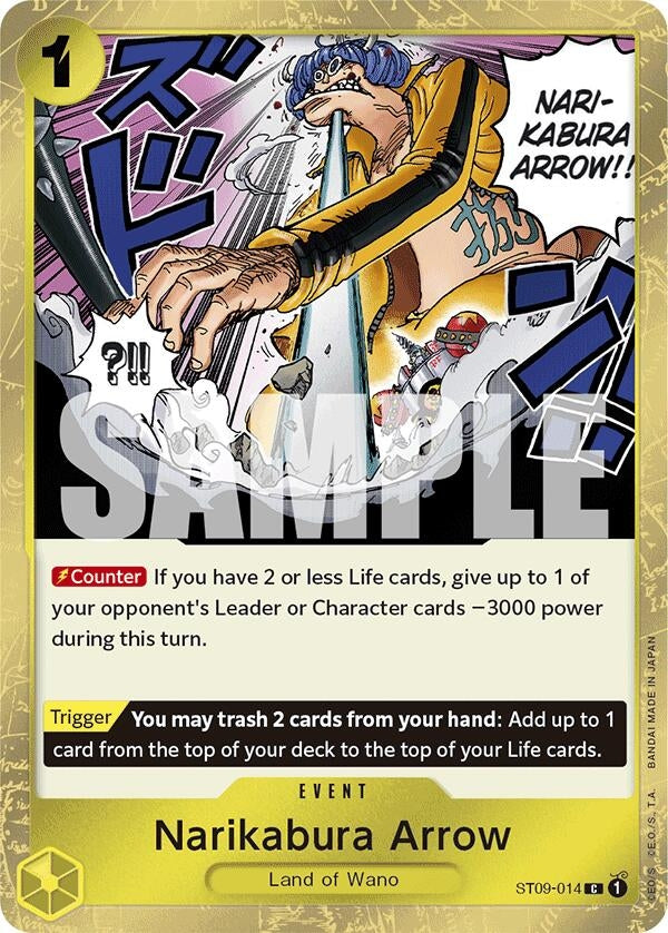 Image for Narikabura Arrow (Jolly Roger Foil) (ST09-014) (PRB-01) - One Piece Card Game