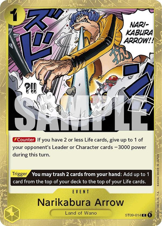 Image for Narikabura Arrow (Jolly Roger Foil) (ST09-014) (PRB-01) - One Piece Card Game