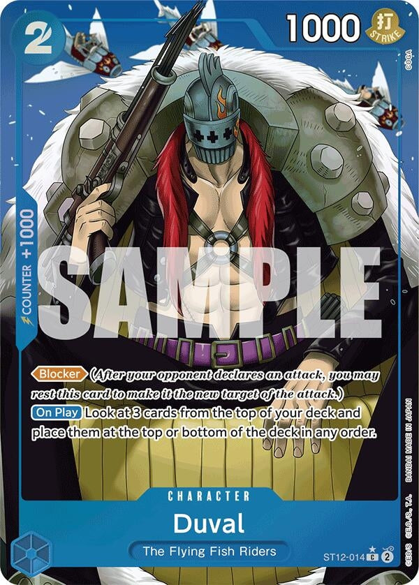 Image for Duval (Full Art) (ST12-014) (PRB-01) - One Piece Card Game