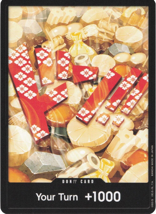 Image for DON!! Card (Oden) (PRB-01) - One Piece Card Game