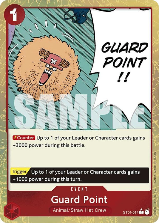 Image for Guard Point (Textured Foil) (ST01-014) (PRB-01) - One Piece Card Game