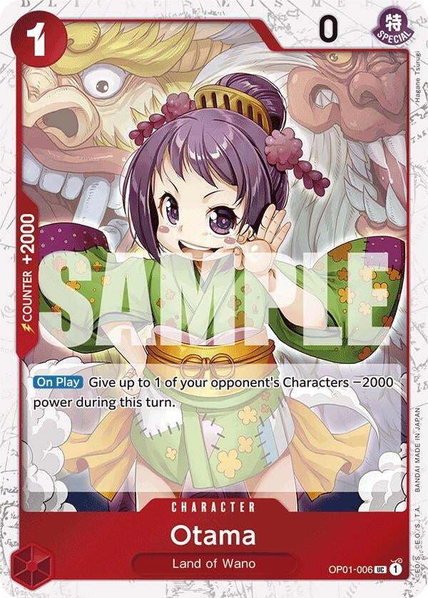 Image for Otama (Jolly Roger Foil) (OP01-006) (PRB-01) - One Piece Card Game