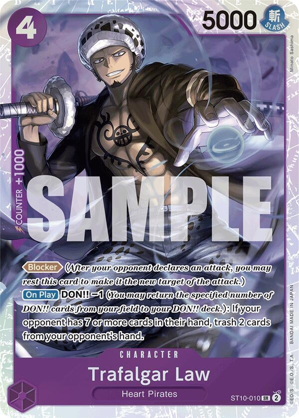 Image for Trafalgar Law (ST10-010) (Reprint) (ST10-010) (PRB-01) - One Piece Card Game