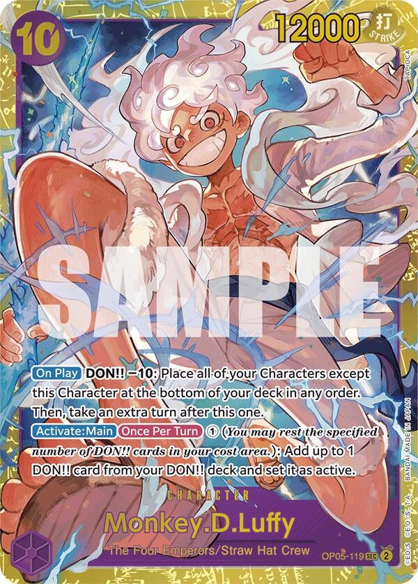 Image for Monkey.D.Luffy (OP05-119) (Reprint) (OP05-119) (PRB-01) - One Piece Card Game