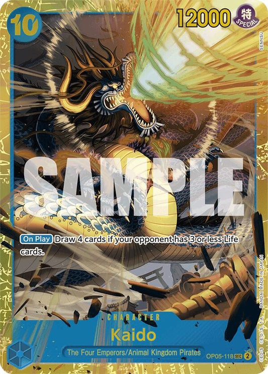 Image for Kaido (OP05-118) (Reprint) (OP05-118) (PRB-01) - One Piece Card Game
