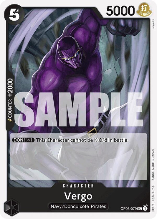 Image for Vergo (Reprint) (OP03-079) (PRB-01) - One Piece Card Game