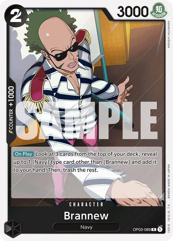 Image for Brannew (Reprint) (OP03-089) (PRB-01) - One Piece Card Game