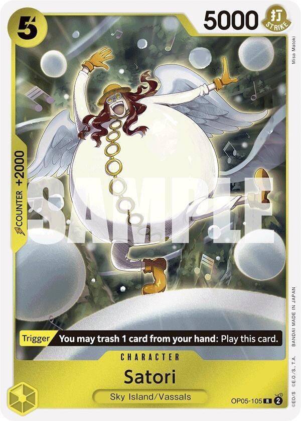 Image for Satori (Reprint) (OP05-105) (PRB-01) - One Piece Card Game