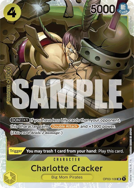Image for Charlotte Cracker (Reprint) (OP03-108) (PRB-01) - One Piece Card Game