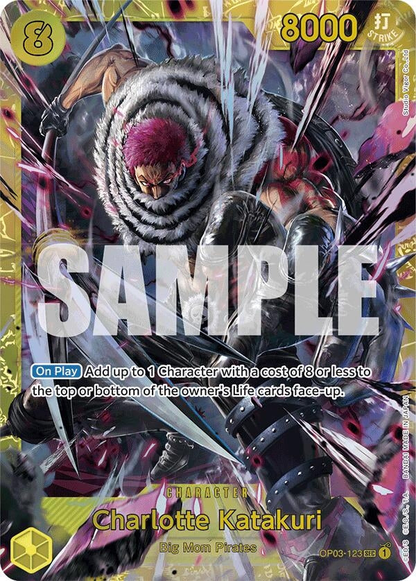 Image for Charlotte Katakuri (Reprint) (OP03-123) (PRB-01) - One Piece Card Game