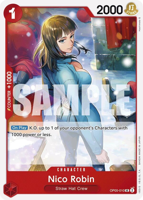 Image for Nico Robin (Reprint) (OP05-010) (PRB-01) - One Piece Card Game