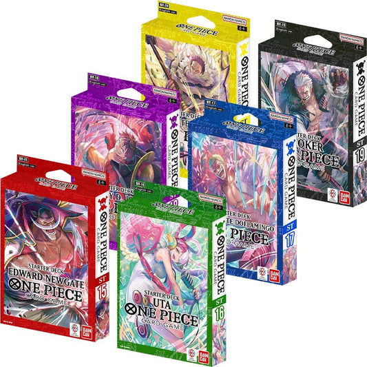 Image for Starter Decks 15-20 [Set of 6] - One Piece Card Game