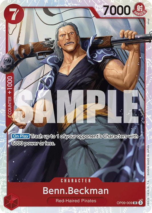 Image for Benn.Beckman (OP09-009) (OP09) - One Piece Card Game