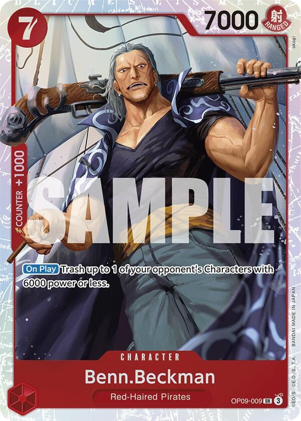Image for Benn.Beckman (OP09-009) (OP09) - One Piece Card Game