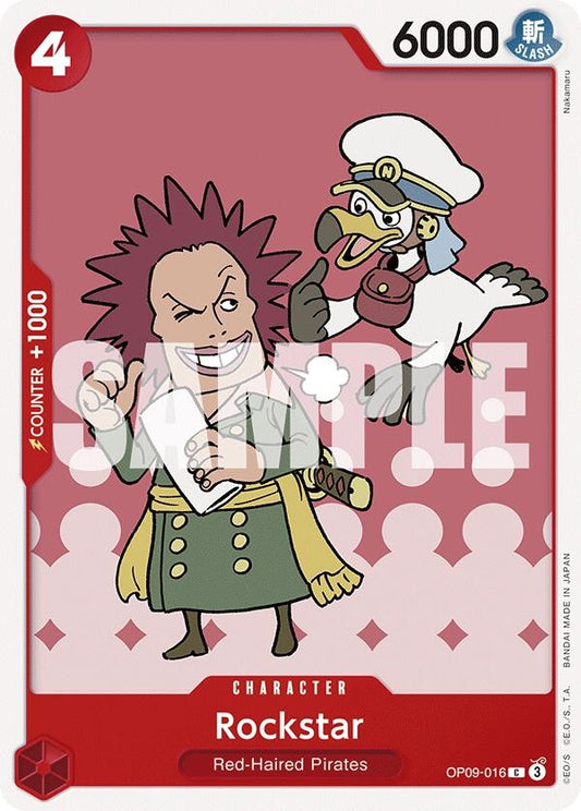 Image for Rockstar (OP09-016) (OP09) - One Piece Card Game