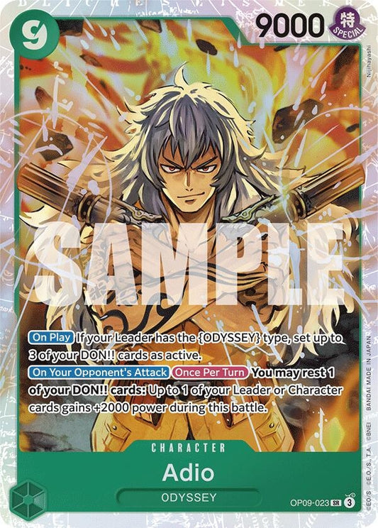 Image for Adio (OP09-023) (OP09) - One Piece Card Game