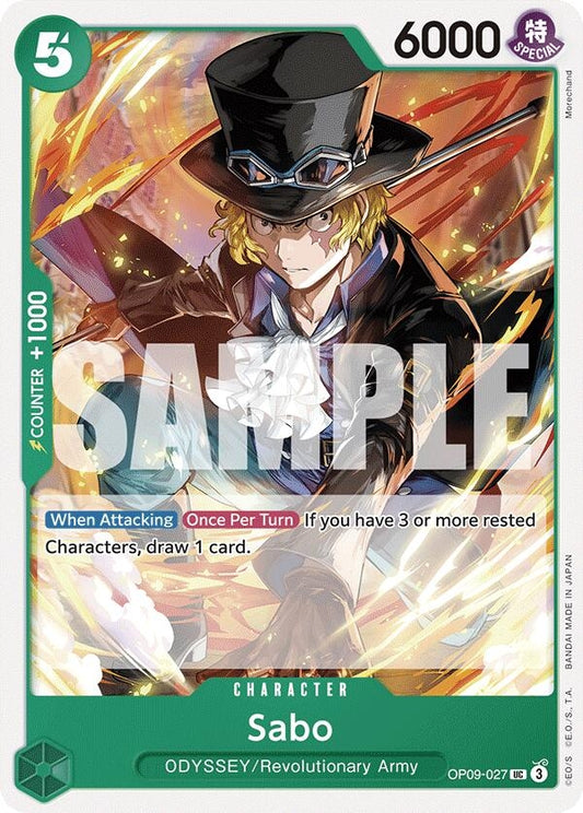 Image for Sabo (027) (OP09-027) (OP09) - One Piece Card Game