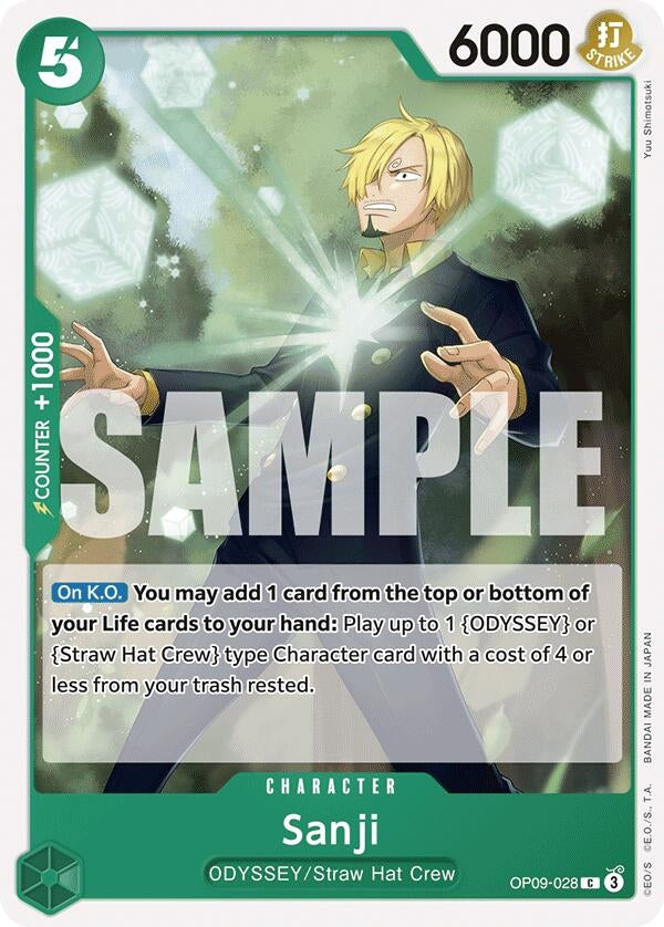 Image for Sanji (028) (OP09-028) (OP09) - One Piece Card Game
