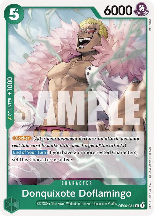 Image for Donquixote Doflamingo (OP09-031) (OP09) - One Piece Card Game
