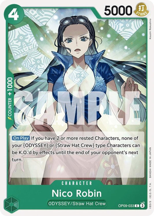 Image for Nico Robin (033) (OP09-033) (OP09) - One Piece Card Game