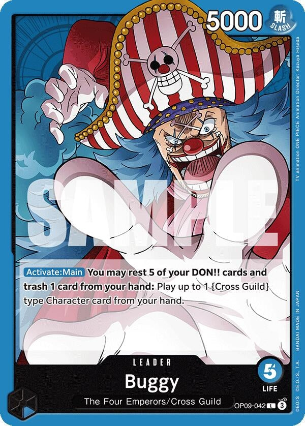 Image for Buggy (042) (OP09-042) (OP09) - One Piece Card Game
